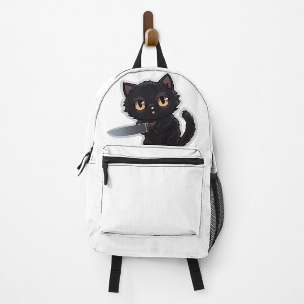 Item preview, knight cat black cute designed and sold by DedeeArtthai.