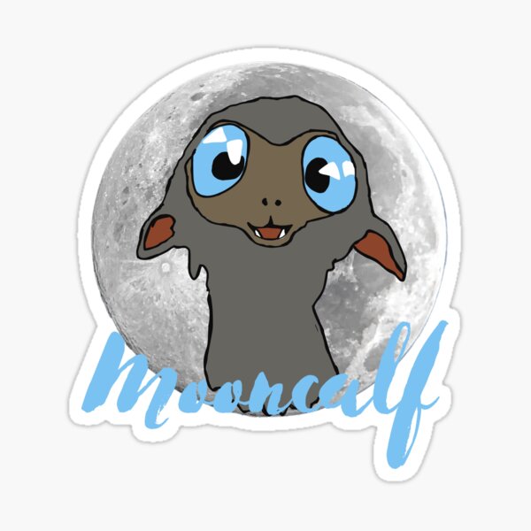 Artikel-Vorschau von Mondkalb, designt und verkauft von PadfootSticker.