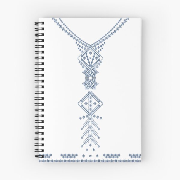 Item preview, Aztec, Indian, tribal pattern, geometry pattern, blue, necklace designed and sold by mintdiamond21.