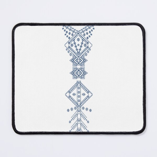 Item preview, Aztec, Indian, tribal pattern, geometry pattern, blue, necklace designed and sold by mintdiamond21.