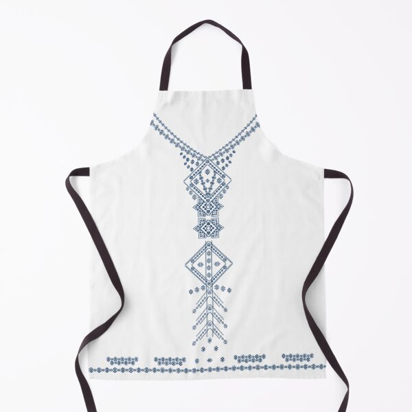 Item preview, Aztec, Indian, tribal pattern, geometry pattern, blue, necklace designed and sold by mintdiamond21.
