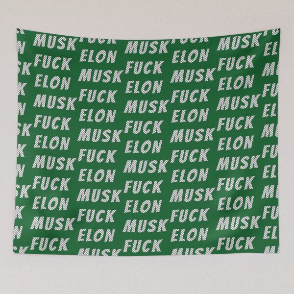 Item preview, Fuck Elon Musk 2 designed and sold by EarthCustom121.