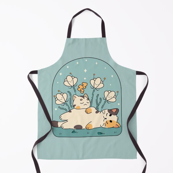 Item preview, Calico Cats Napping | Blue designed and sold by ModesaDraw.