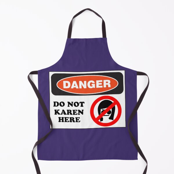 Item preview, Unleash the Chuckles! "Danger: Do Not Karen Here" Sticker Drops – Bye-Bye Drama! designed and sold by UberSpark.