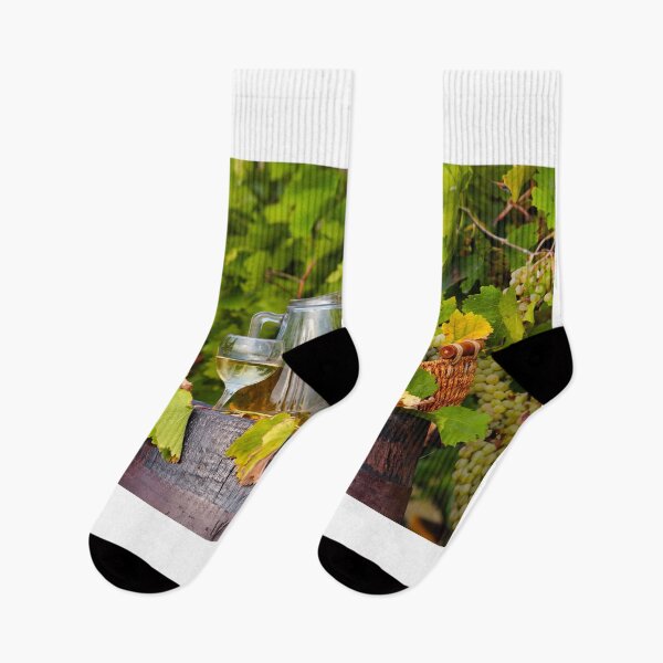 Item preview, vineyard white wine autumn season designed and sold by goceris.