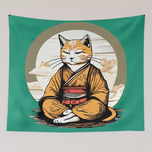 Artikelvorschau, Philosophy Cat - Zen Cat Chronicles entworfen und verkauft von ArchieDid.