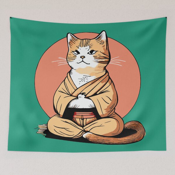 Artikelvorschau, Philosophy Cat - Feline Philosopher's Tale entworfen und verkauft von ArchieDid.