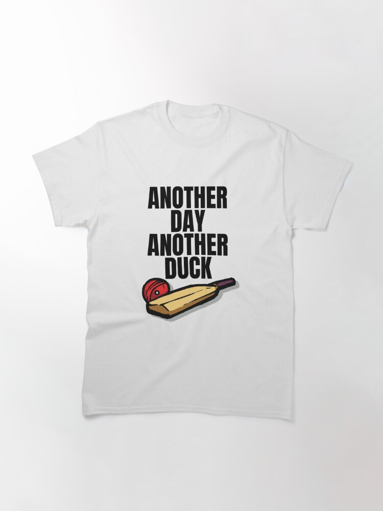 Alternate view of Cricketer Bat and Ball - Cricket Gift Classic T-Shirt