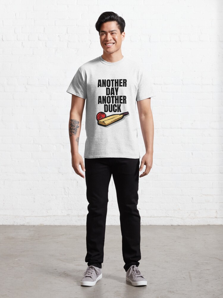 Alternate view of Cricketer Bat and Ball - Cricket Gift Classic T-Shirt