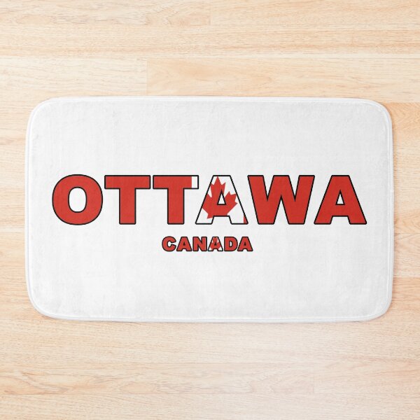 Item preview, Ottawa Canada Colored with Flag Colors designed and sold by Gevover.