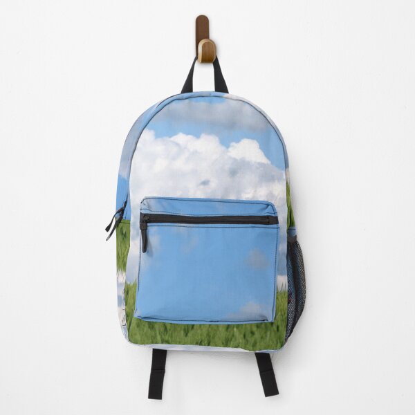 Item preview, oil drilling rig and blue sky with clouds designed and sold by goceris.