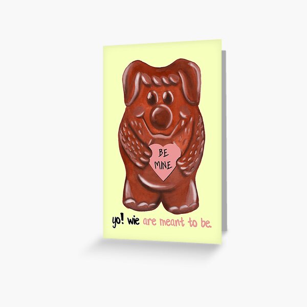 Yowie Are Meant To Be Greeting Card