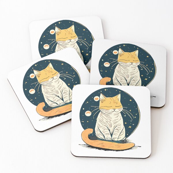 Item preview, Philosophy Cat - Mewsings on the Cosmos designed and sold by ArchieDid.