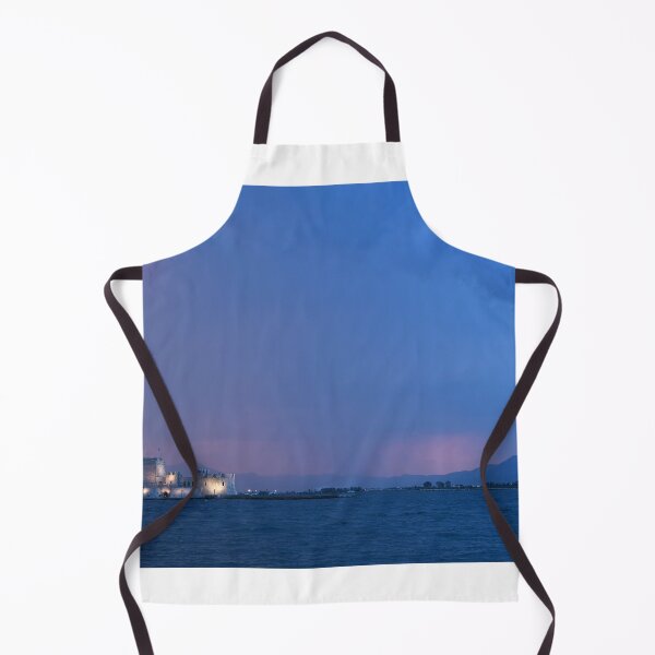 Item preview, Sunset over the castle Bourtzi in Nafplio, Peloponnese, Greece summertime designed and sold by goceris.