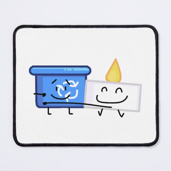 Item preview, Recycling Bin & Fake Candle Object Kerfuffle designed and sold by MsBonnieArt.