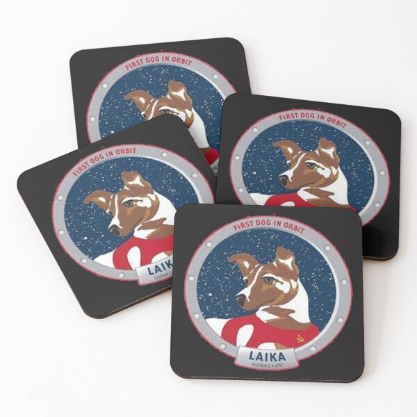 Item preview, Laika space dog designed and sold by Rachelabiga.