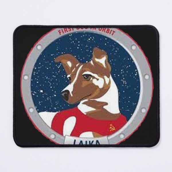 Item preview, Laika space dog designed and sold by Rachelabiga.