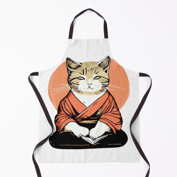 Aperçu de l'œuvre Philosophy Cat - Confucius Cat créée et vendue par ArchieDid.