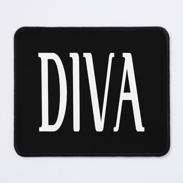 Item preview, DIVA Word White Text designed and sold by Jeallan Designs.