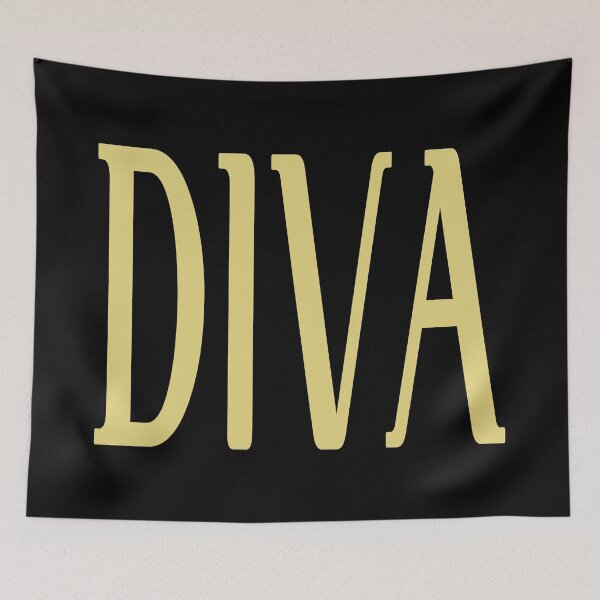 Item preview, DIVA Word Gold Text designed and sold by Jeallan Designs.