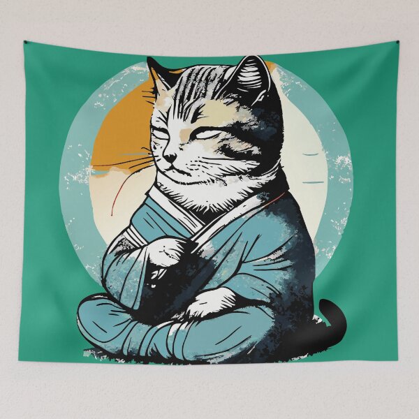 Item preview, Philosophy Cat - Metaphysical Meanderings designed and sold by ArchieDid.