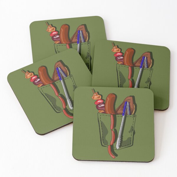 Item preview, Braai Day Delights - Khaki Pocket Picnic designed and sold by Fun Funky Designs.