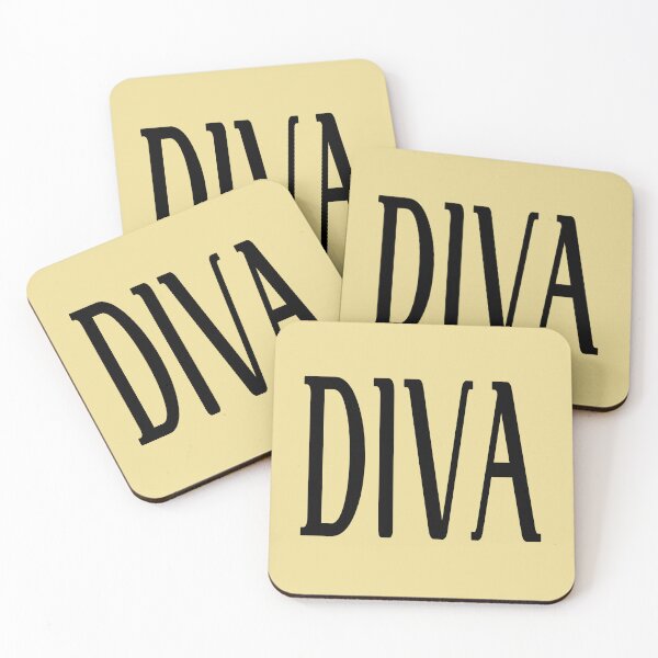 Item preview, DIVA Word Black Text designed and sold by Jeallan Designs.