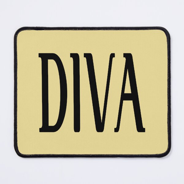 Item preview, DIVA Word Black Text designed and sold by Jeallan Designs.