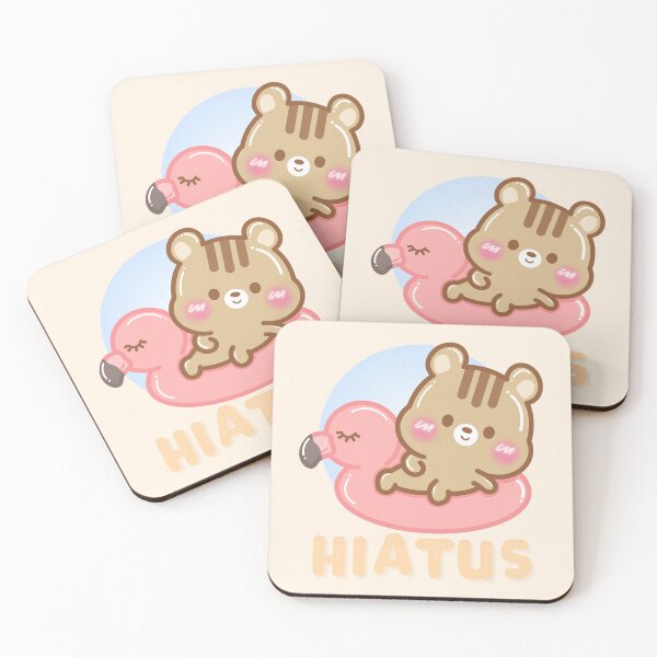 Item preview, Cute Kawaii Chipmunk on summer HIATUS designed and sold by cutecozynook.