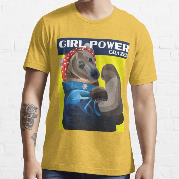 Grazer Girl Power 3/4 Sleeve T Shirt