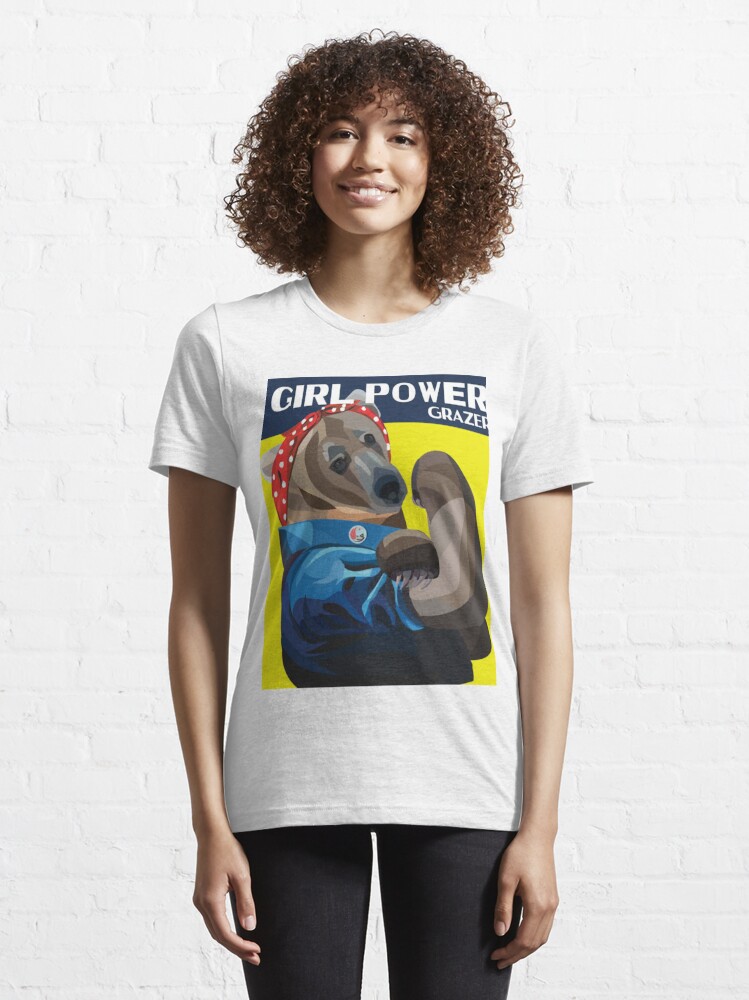 Grazer Girl Power 3/4 Sleeve T Shirt