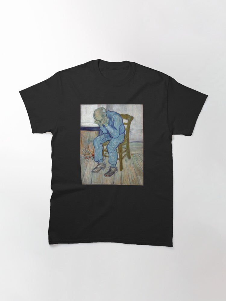 Alternate view of 'At Eternity's Gate' by Vincent Van Gogh (Reproduction) Classic T-Shirt