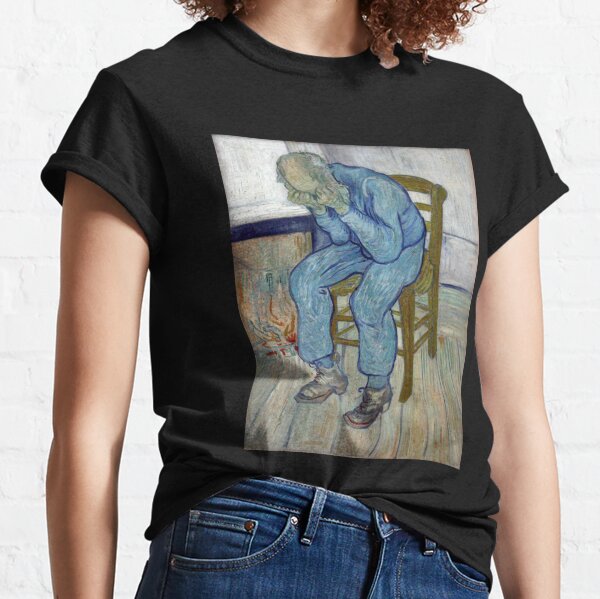 'At Eternity's Gate' by Vincent Van Gogh (Reproduction) Classic T-Shirt