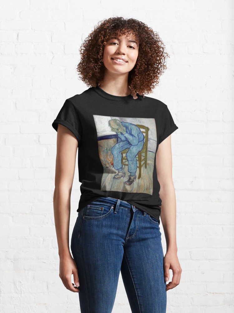Alternate view of 'At Eternity's Gate' by Vincent Van Gogh (Reproduction) Classic T-Shirt