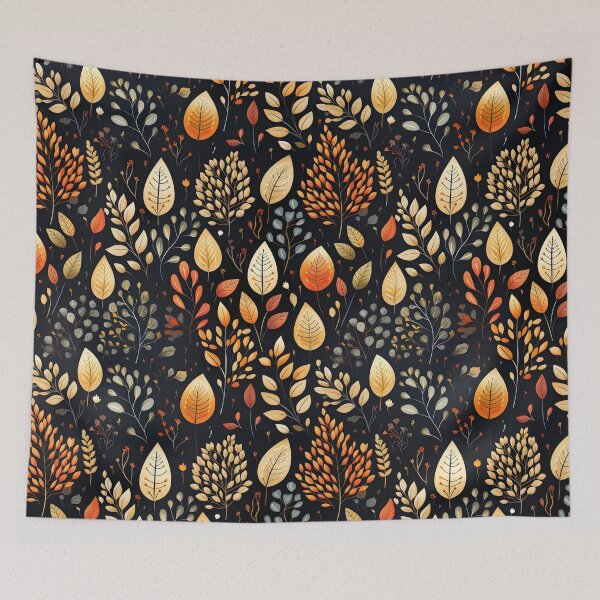 Item preview, The pointy nose of a football mirrors the sharp edges of fall leaves. A marriage of Football Season Kickoff with Fall Foliage is predestined designed and sold by ignasirus.