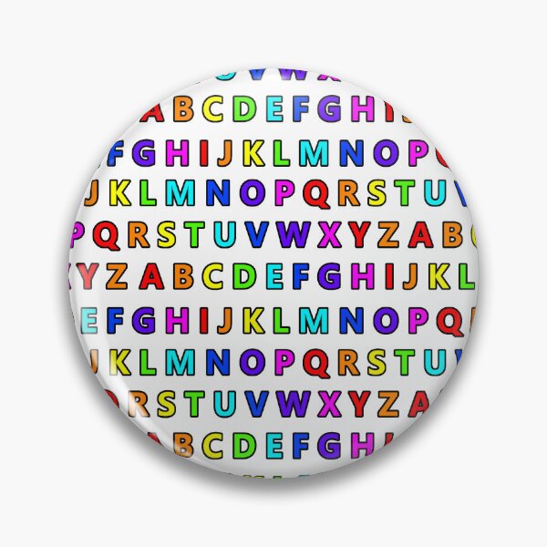 Item preview, Rainbow Letters designed and sold by AlwaysHollyJo.