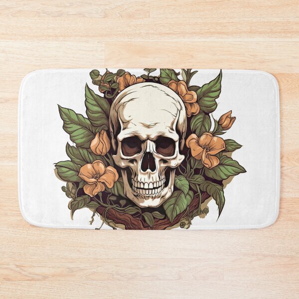 Item preview, Skull and Botany designed and sold by Puristock.