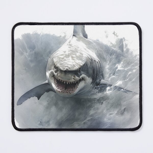 Item preview, Great white shark designed and sold by SvarunPogani.