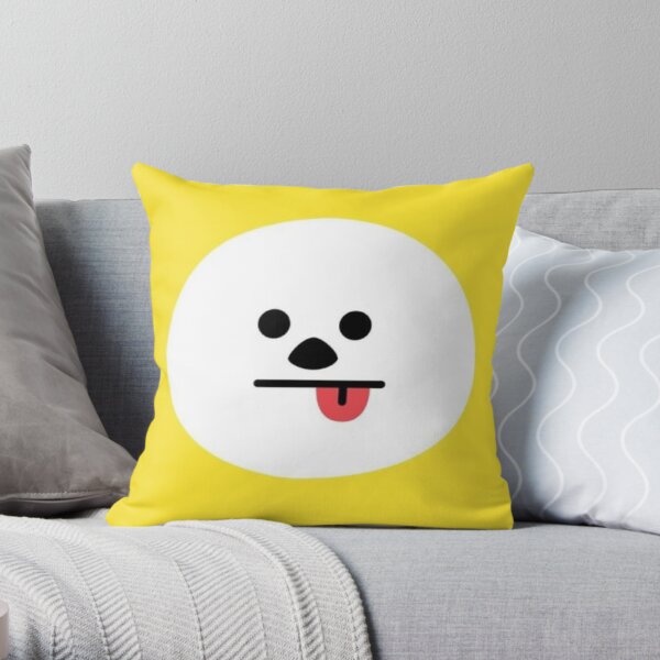 BT21 Official Edition Kpop BTS Emoji Pillow Cover with Pillow by Line  Friends