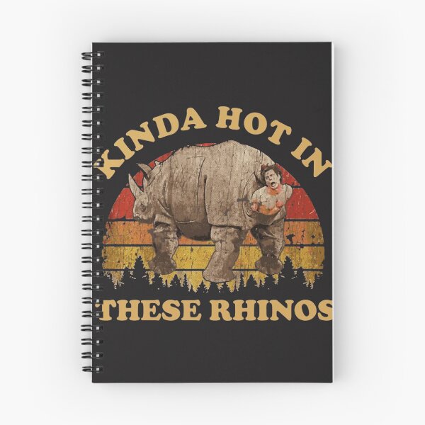 Aperçu de l'œuvre Ace Ventura Quote - Un peu chaud dans ces rhinocéros créée et vendue par Rachelabiga.