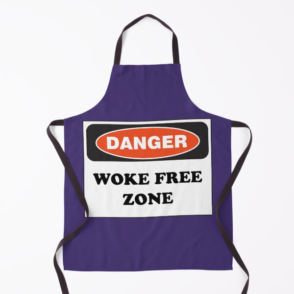 Item preview, Do not danger sticker woke free zone designed and sold by UberSpark.