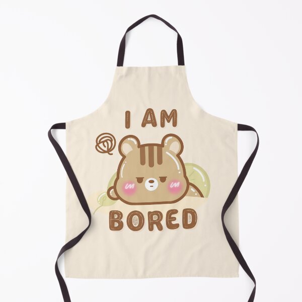 Item preview, Cute Kawaii Chipmunk I am bored designed and sold by cutecozynook.
