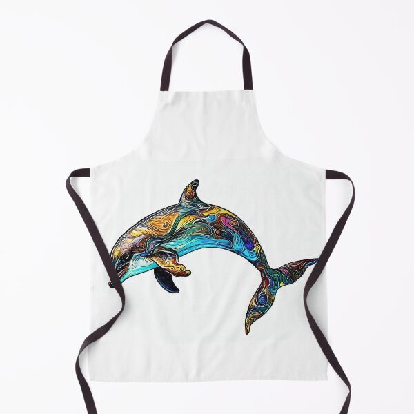 Item preview, dolphin art designed and sold by KI-Raphael.
