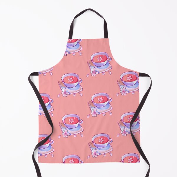 Item preview, kawaii sakura tea drink pink japanese cherry blossom aesthetic designed and sold by craftsanime.