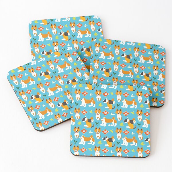 Item preview, Dogs and flower seamless designed and sold by yingthai.