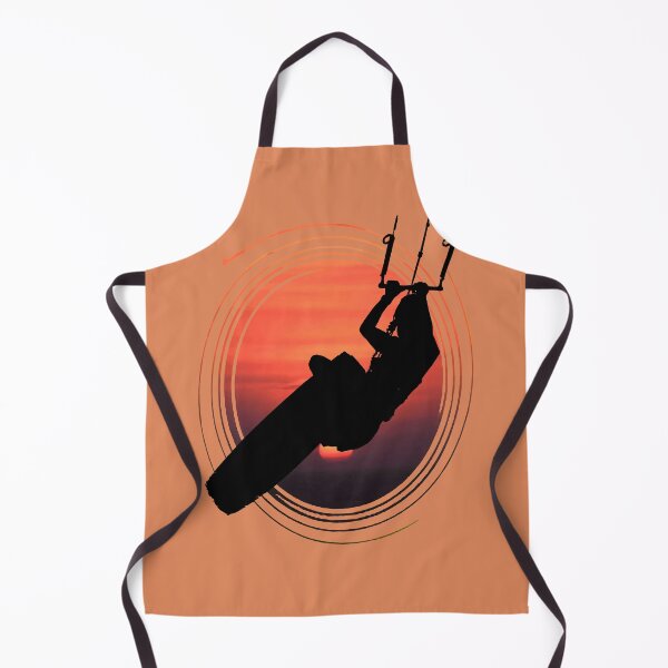 Item preview, Kitesurfer Kitesurfing Lover Black Silhouette Sunset designed and sold by taiche.
