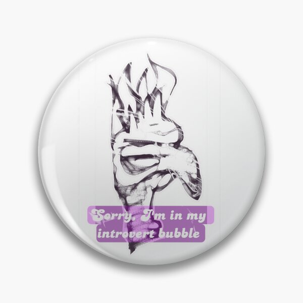 Item preview, sorry i am my introvert bubble designed and sold by giomalart.