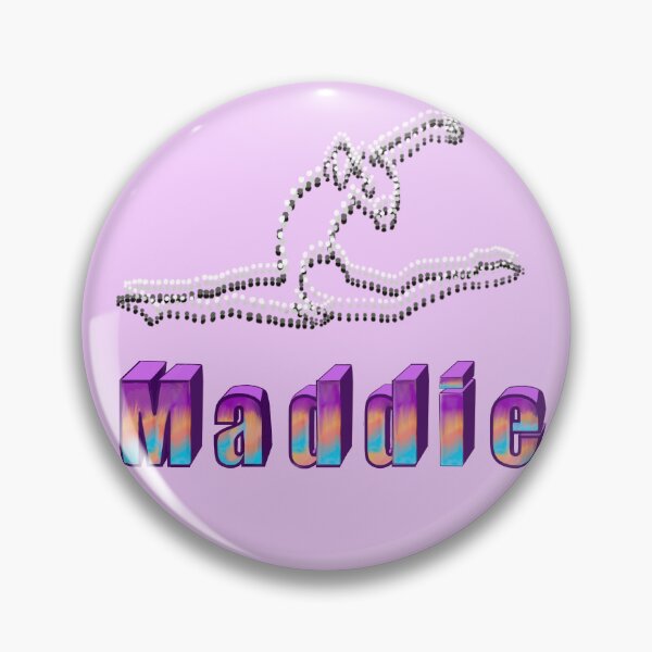 Item preview, personalised,personalized custom name for Gymnastics,dance,ballet,swimming Maddie designed and sold by Artonmytee.