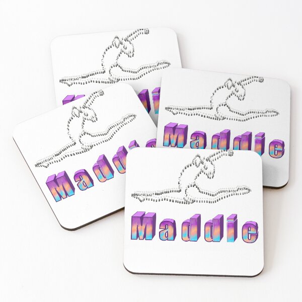 Item preview, personalised,personalized custom name for Gymnastics,dance,ballet,swimming Maddie designed and sold by Artonmytee.