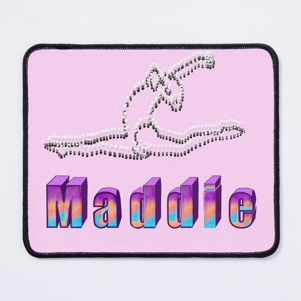 Item preview, personalised,personalized custom name for Gymnastics,dance,ballet,swimming Maddie designed and sold by Artonmytee.